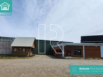#AlquilerRUKAN | Galpón + Salón Comercial | Acceso OESTE (RUTA12) |Caleta Olivia.-