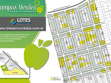 VILLA CATALINA - LOTES EN RIO CEBALLOS - E53 - DESDE U$S 13.500