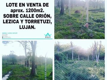 LOTE EN LUJAN LEZICA