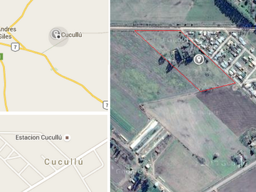 SE VENDE CHACRA AGRÍCOLA  3 HAS 28 AS C/ IMP. MEJORAS, CUCULLU, SAN A. DE GILES -