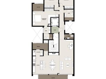Departamento en  Guemes