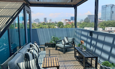 Col. Acacias, Penthouse con Roof garden privado venta