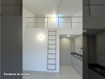 Apartaestudio tipo loft PARA ESTRENAR, Quinta Paredes | 28 m²