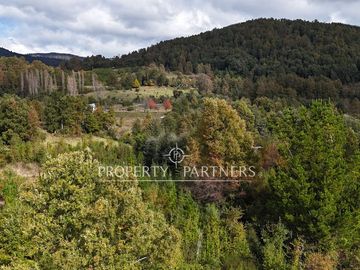 Parcela con vista al Lago Panguipulli y Volcán Villarrica - Playa Monje