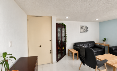 Departamento en renta amplio e iluminado en Del Valle Sur