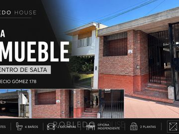 Casa en venta y/o alquiler uso comercial 7 hambientes Centro Salta Capital