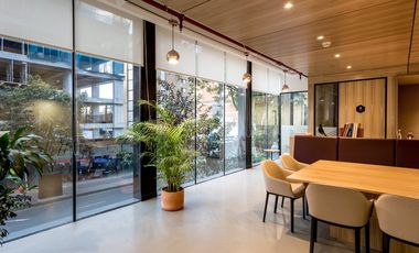 Alquiler de oficinas bellamente diseñadas para 5 personas en BOGOTA, Spaces 80 Once