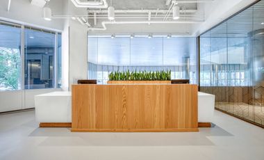 Alquiler de oficinas bellamente diseñadas para 5 personas en Bogota, Connecta 80