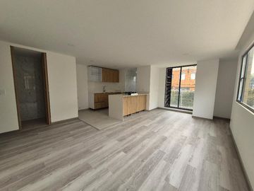 Apartamento en venta de 2 habitaciones con balcón en Bogotá, Quinta Paredes.