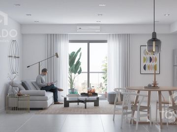 3 Ambientes con parrilla propia y amenities en Chacarita!