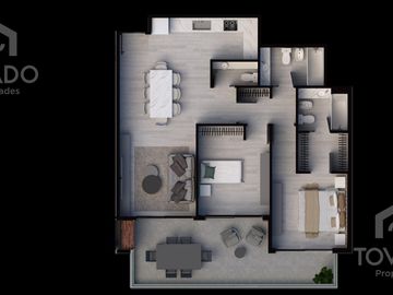 3 Ambientes con parrilla propia y amenities en Chacarita!