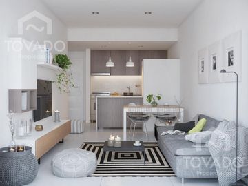 3 Ambientes con parrilla propia y amenities en Chacarita!
