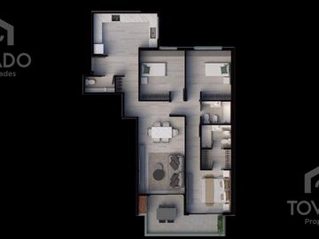 4 Ambientes con parrilla propia y amenities en Chacarita!