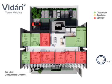Consultorio(B) en Venta en Vidan Torre Médica, TEMOZÓN NORTE