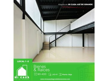 ALQUILER DE LOCALES PLAZA SAN JORGE