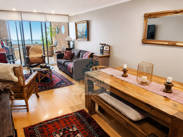 VENTA DEPTO 3D/2B CON VISTA AL MAR-VIÑA DEL MAR