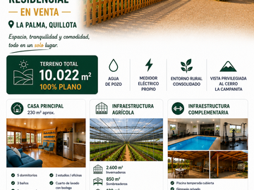 VENTA PARCELA CON CASA QUILLOTA!!  EXCLUSIVO SECTOR