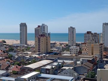 DEPTO 3 AMBIENTES EN VENTA, AMOBLADO, VISTA AL MAR