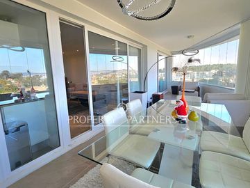 Espectacular departamento en venta en exclusivo edificio, moderno y nuevo. Viña del Mar