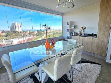 Espectacular departamento en venta en exclusivo edificio, moderno y nuevo. Viña del Mar