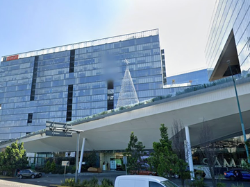 Oficina en renta  388m2-TORRE SAMARA SANTA FE- OBRA GRIS