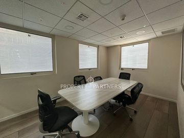 Oficina amoblaba en Av. El Bosque Norte, 391 m2 piso completo.