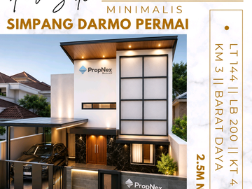 JUAL CEPAT RUMAH MINIMALIS SIMPANG DARMO PERMAI DKT PAKUWON SUKOMANUNGGAL
