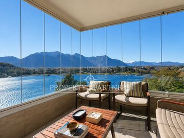 Magnifico departamento con vista a Lago Villarrica y a pasos del centro de Pucón