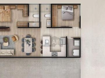 Departamento en Venta Palms Residences Frente al Mar