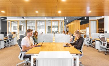Únete a un entorno de coworking colaborativo en Santiago, Riesco Las Condes