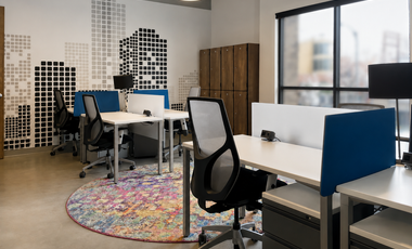 Únete a un entorno de coworking colaborativo en Santiago, Tobalaba