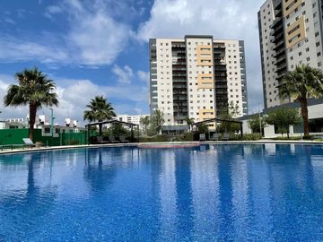 Departamento en Renta, Sin Amueblar, en Biósfera Towers, Juriquilla 3 recámaras!!!