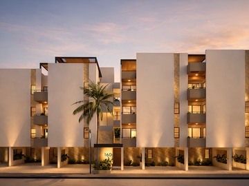 Departamentos Exclusivos a 80 Metros del Mar en Chicxulub Puerto, Progreso