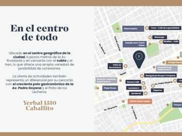 Venta  monoambiente en Caballito con SUM y GYM