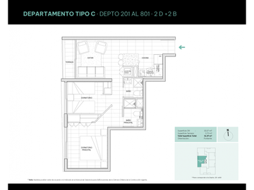 VENTA Deptos. 2D+2B, ÑUÑOA