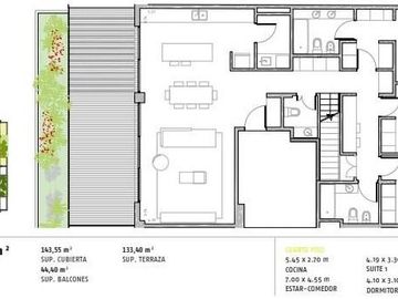 Venta Departamento 4 Ambientes Con Terraza Propia y Cochera en Villa Urquiza