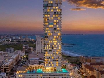 Departamento en venta en Veracruz Torre TAURI, vista al mar Fracc. Costa de Oro