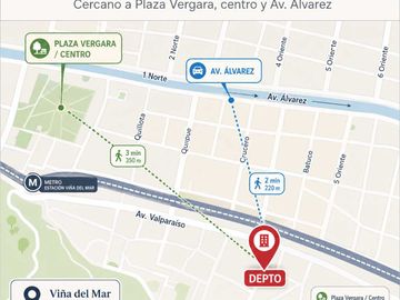 Departamento en arriendo  en VIÑA DEL MAR