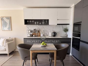 Venta de departamento amoblado en Ñuñoa, Barrio Italia.