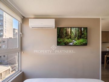 Venta de departamento amoblado en Ñuñoa, Barrio Italia.