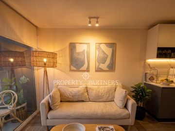 Venta de departamento amoblado en Ñuñoa, Barrio Italia.