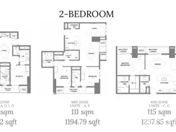 🌉 FOR SALE: 2-BEDROOM UNIT at Le Pont Residences by RLC