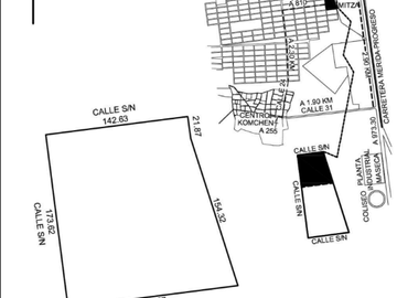 Terreno en Komchen a la VENTA