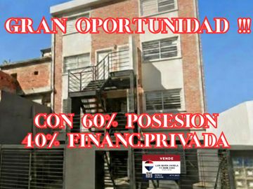 DEPTO 3 AMB DUPLEX.A ESTRENAR.SIN EXP.FINANCIA 40%