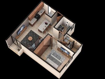 Departamentos tipo Loft en VENTA/ RENTA, por tienda HEB Colonia Jardín en San Luis Potosí