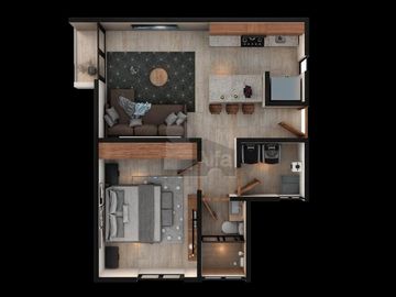 Departamentos tipo Loft en VENTA/ RENTA, por tienda HEB Colonia Jardín en San Luis Potosí