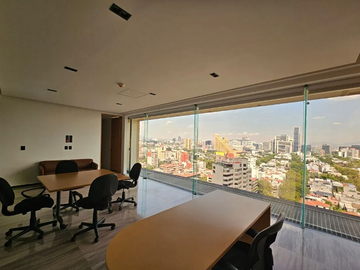 Oficinas en Renta — Torre Omega, Campos Elíseos