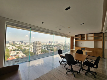 Oficinas en Renta — Torre Omega, Campos Elíseos