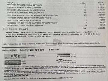 Terreno industrial  en Cancún QR