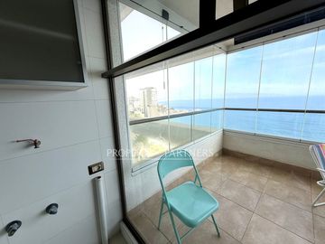 Linda vista al Mar y a Valparaíso en Reñaca Norte